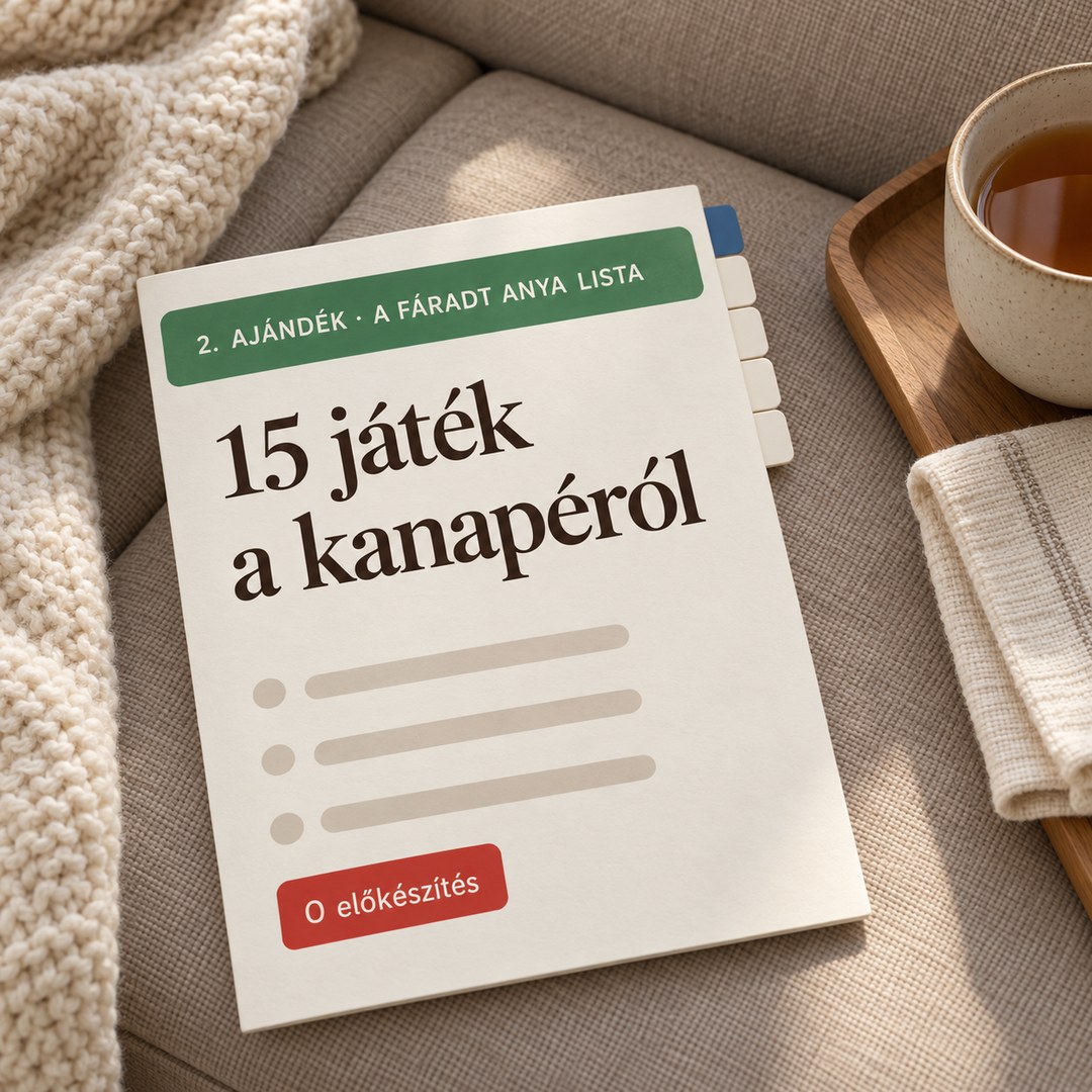 A Fáradt Anya Lista: 15 játék a kanapéról, mellette egy csésze tea